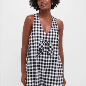 Tuckernuck Myla Black and White Gingham Jumpsuit